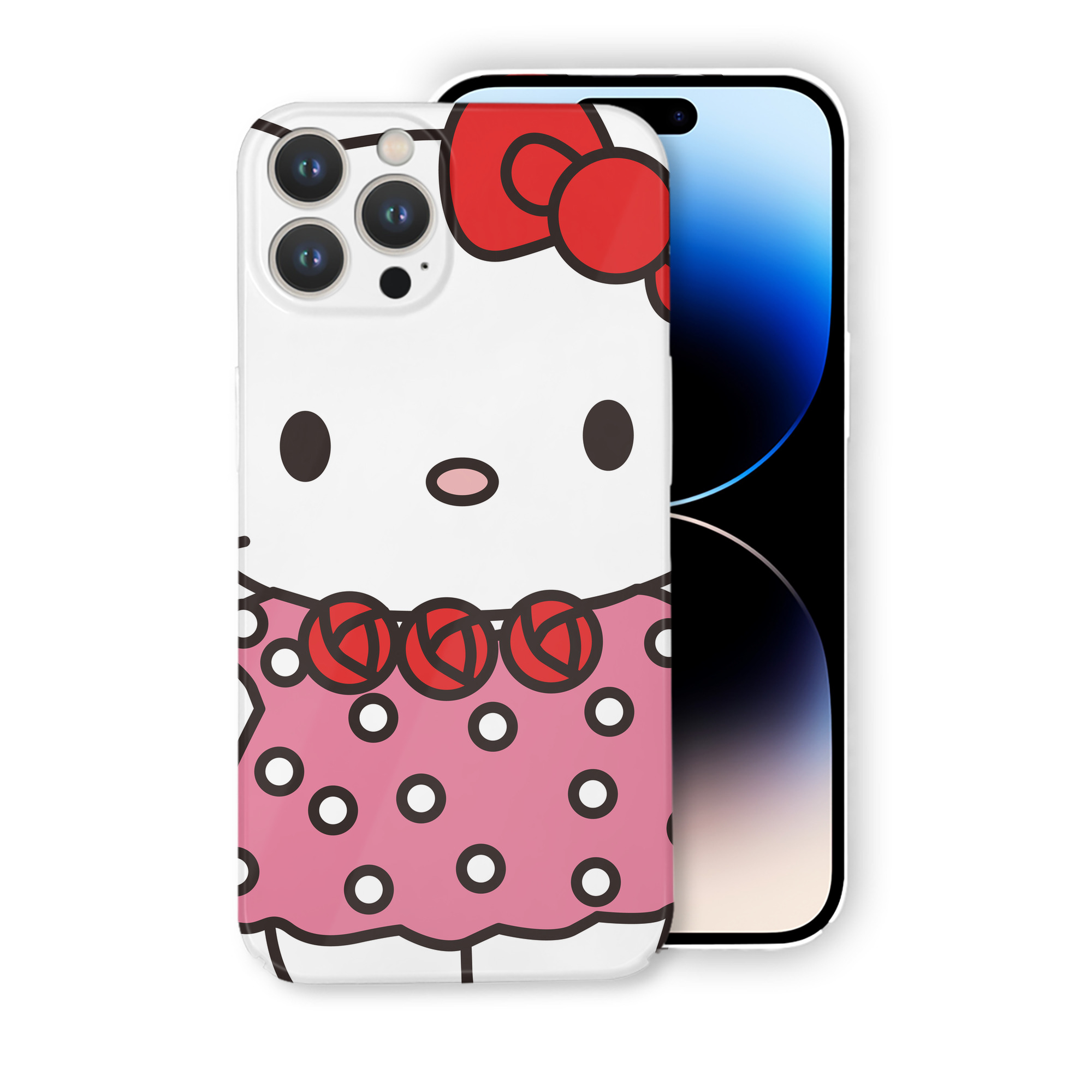 （画像用） Hello Kitty ハローキティ 【iPhone 14シリーズ対応】ハードケース